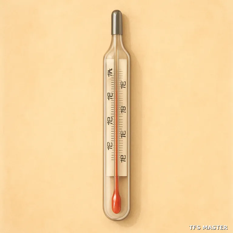 le thermomètre — illustration