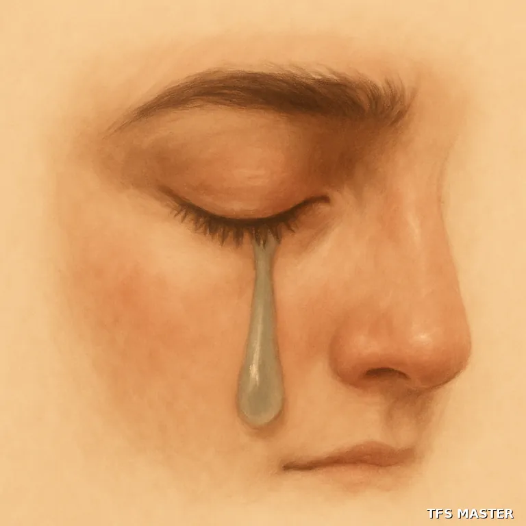 la tristesse — illustration