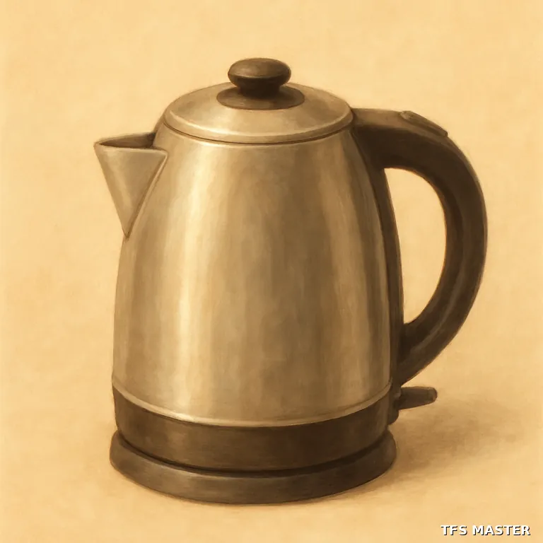 la bouilloire — illustration