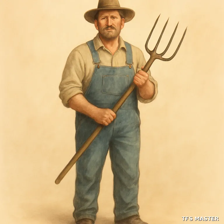 le fermier — illustration