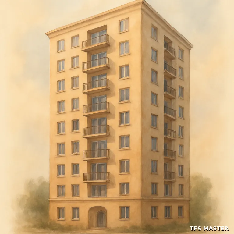 l'immeuble — illustration