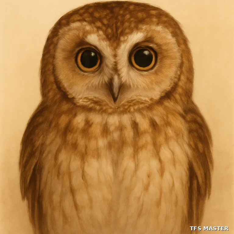 le hibou — illustration