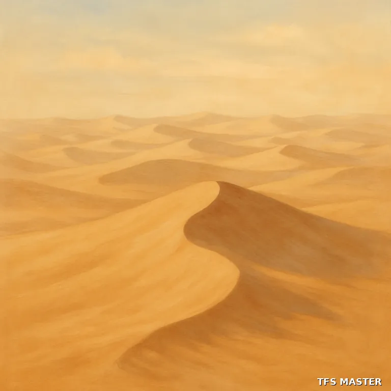 le désert — illustration