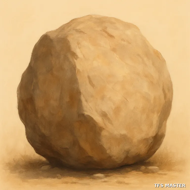 le rocher — illustration