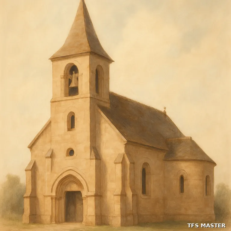 l'église — illustration