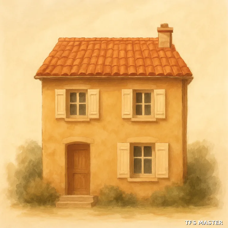 la maison — illustration