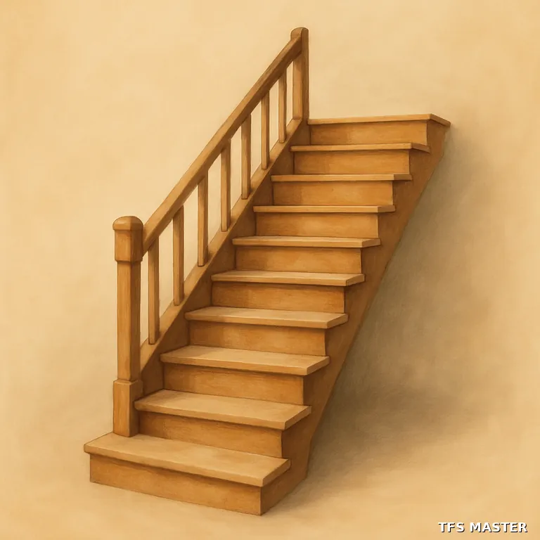 l'escalier — illustration
