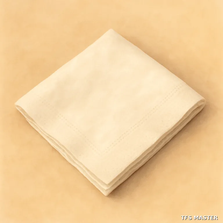 la serviette — illustration