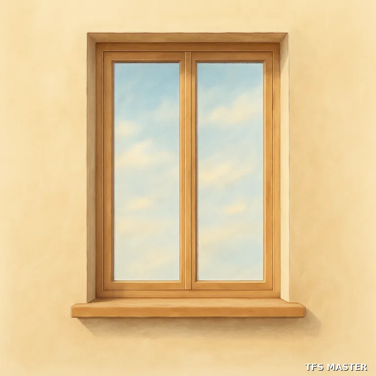 la fenêtre — illustration