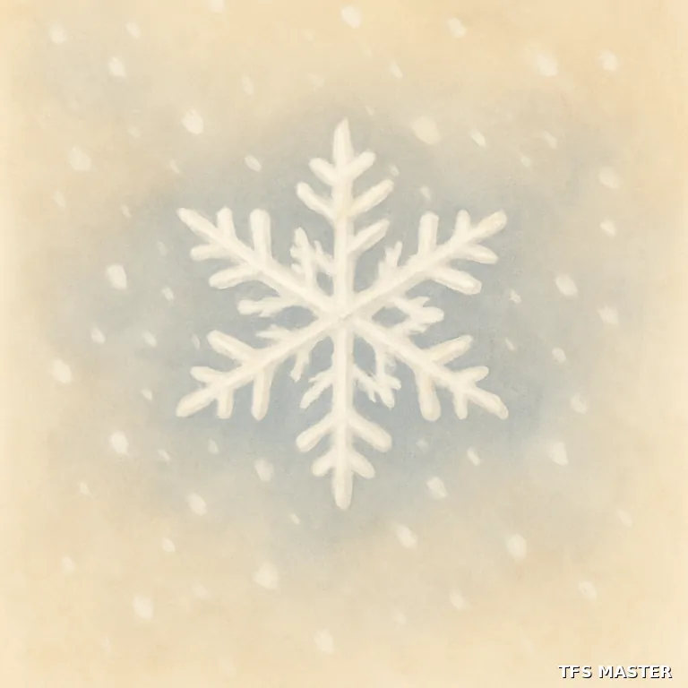 la neige — illustration
