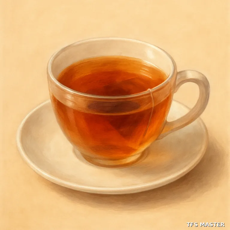 le thé — illustration
