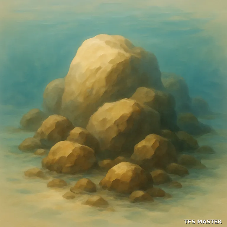 le récif — illustration
