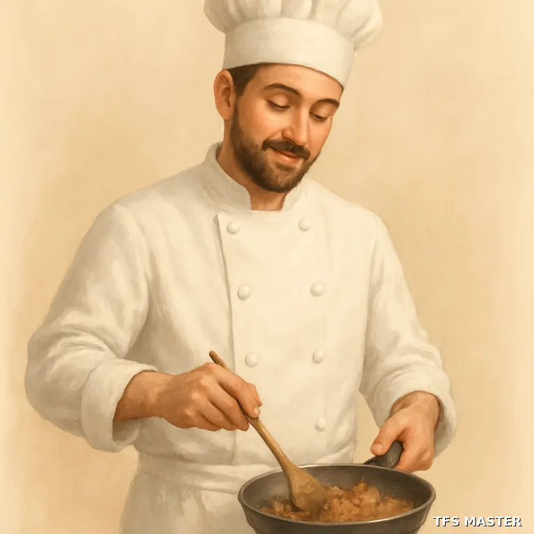 le cuisinier — illustration