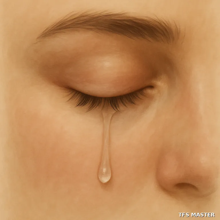 les larmes — illustration