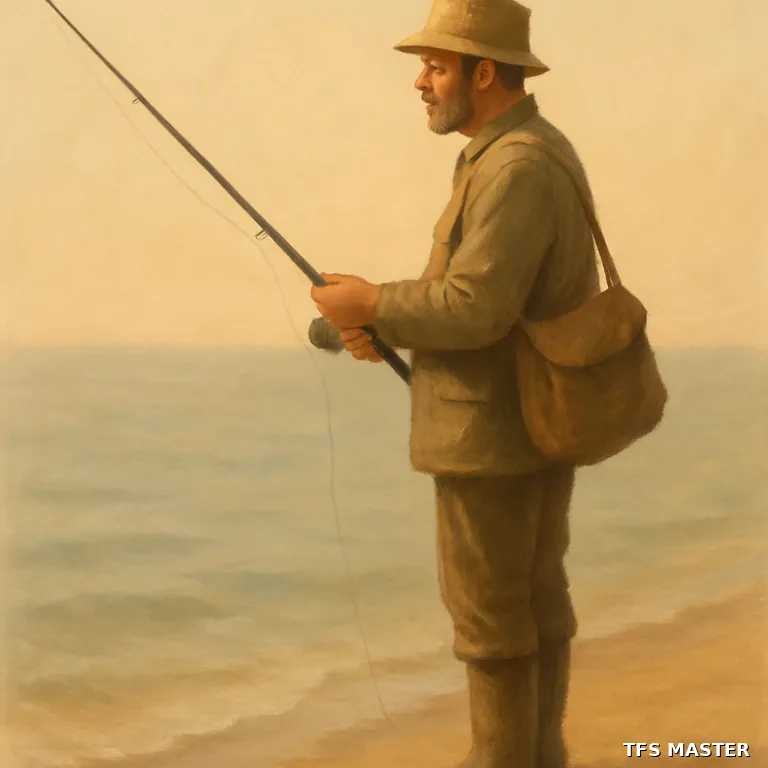 le pêcheur — illustration