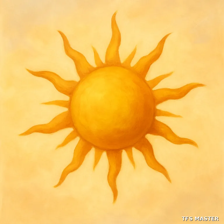 le soleil — illustration