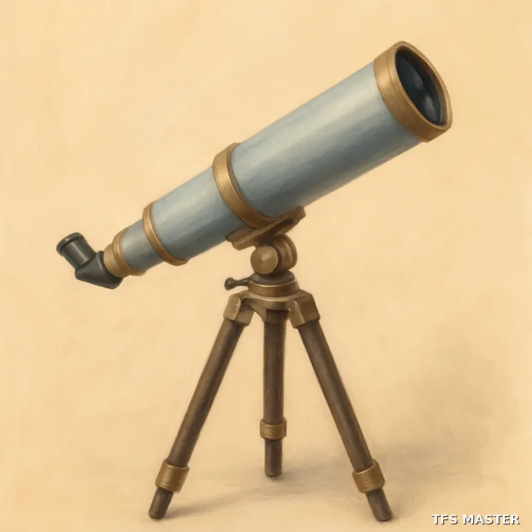 le télescope — illustration