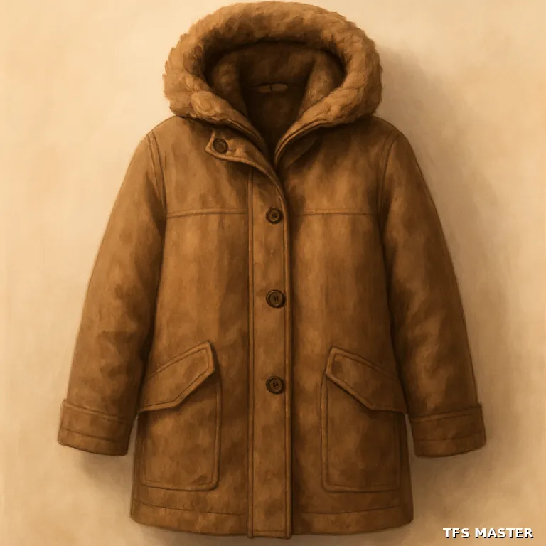 le manteau — illustration
