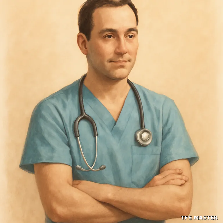 l'infirmier — illustration