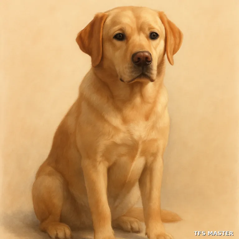 le chien — illustration