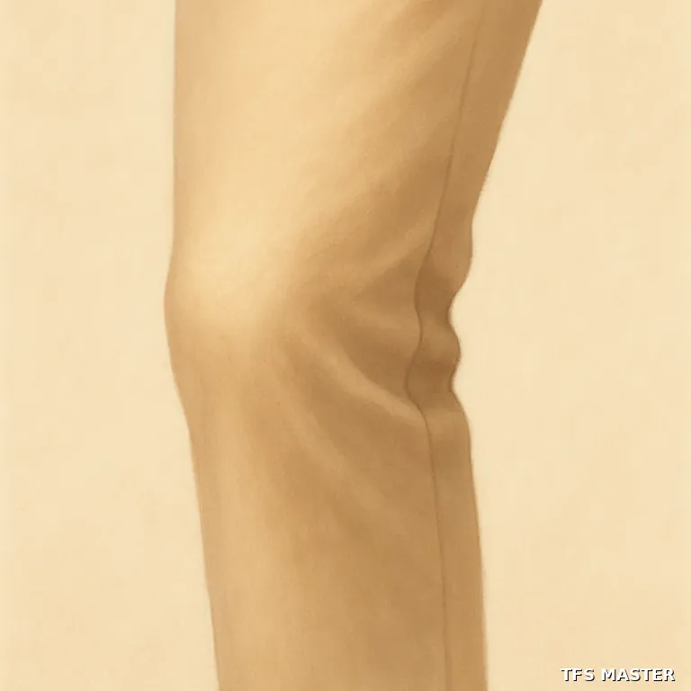 le genou — illustration