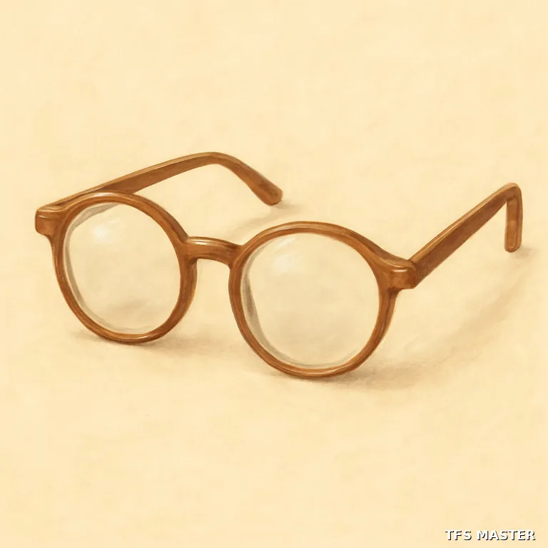 les lunettes — illustration