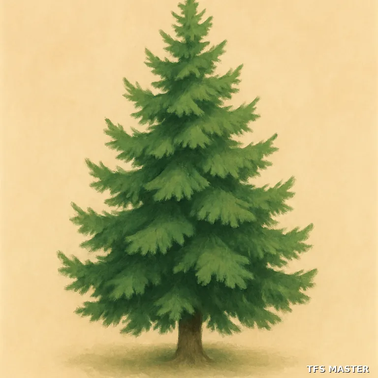 le sapin — illustration