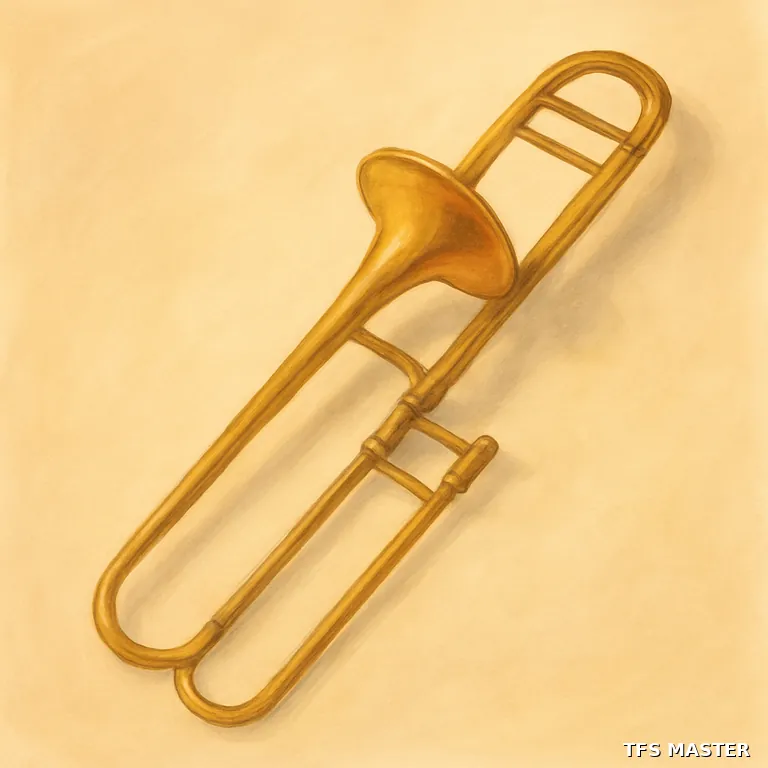 le trombone — illustration