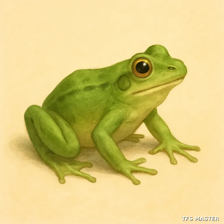 la grenouille — illustration