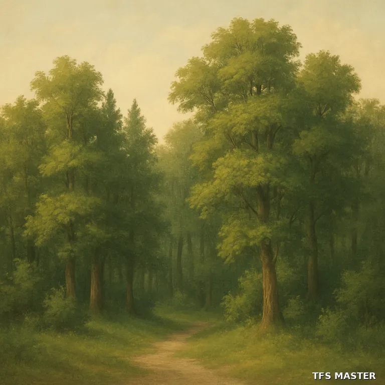 la forêt — illustration