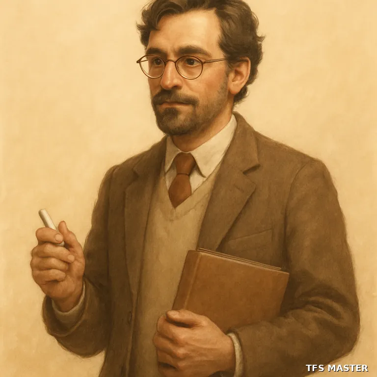 le professeur — illustration