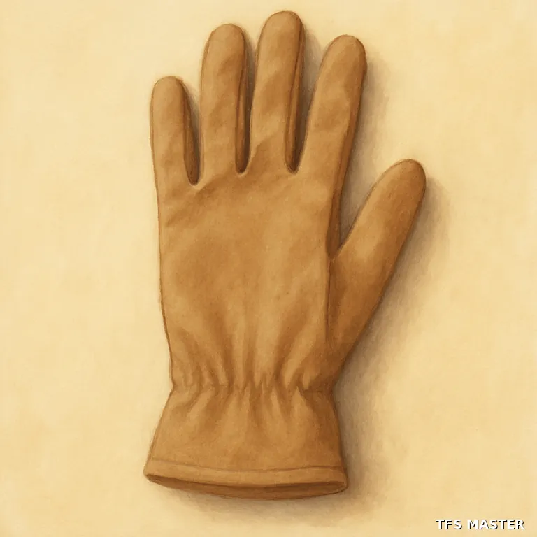 les gants — illustration