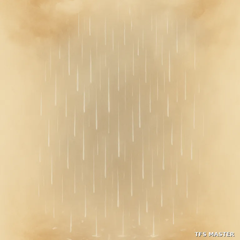 la pluie — illustration