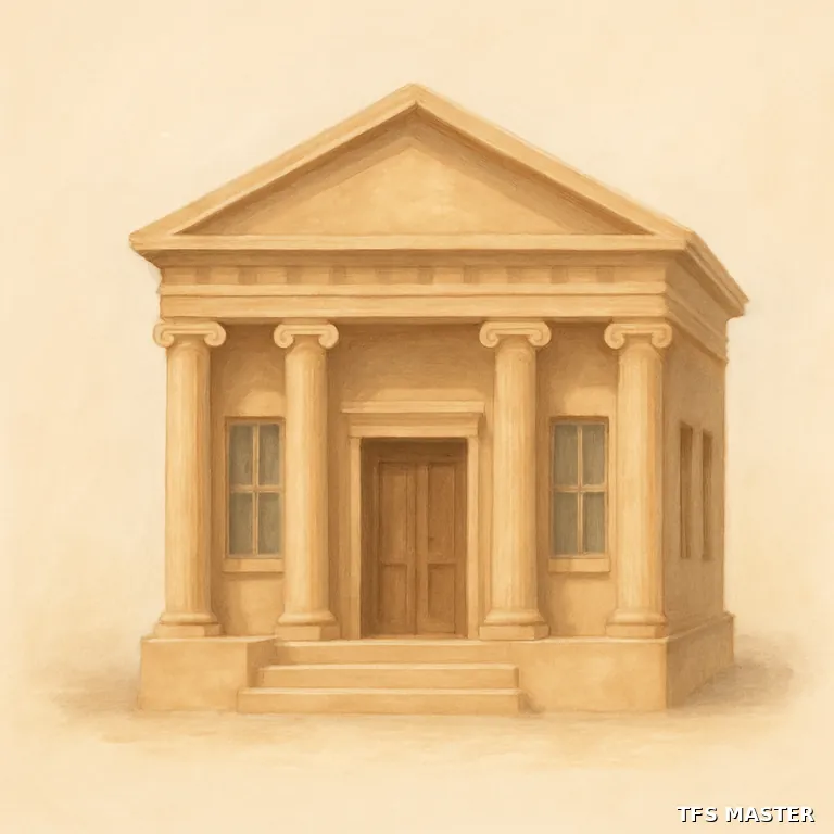 la banque — illustration