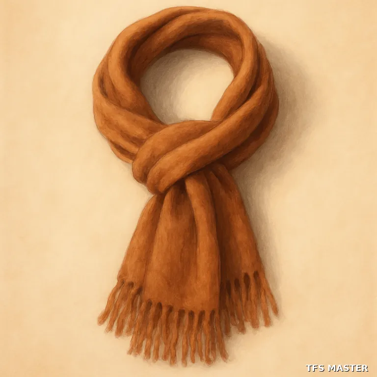 l'écharpe — illustration