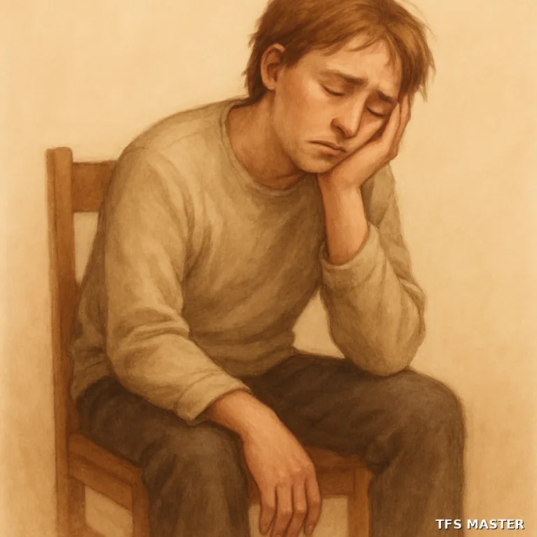 la fatigue — illustration