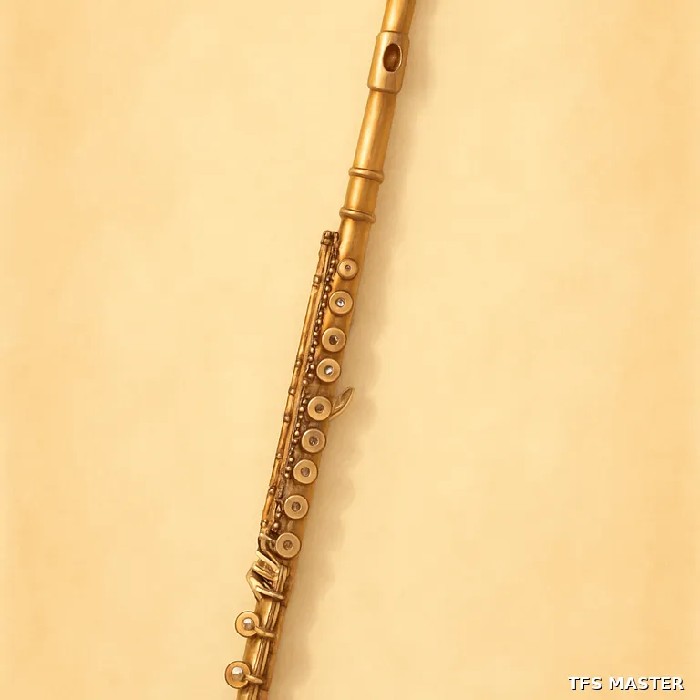 la flûte — illustration