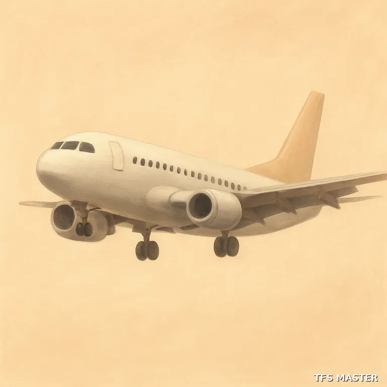 l'avion — illustration