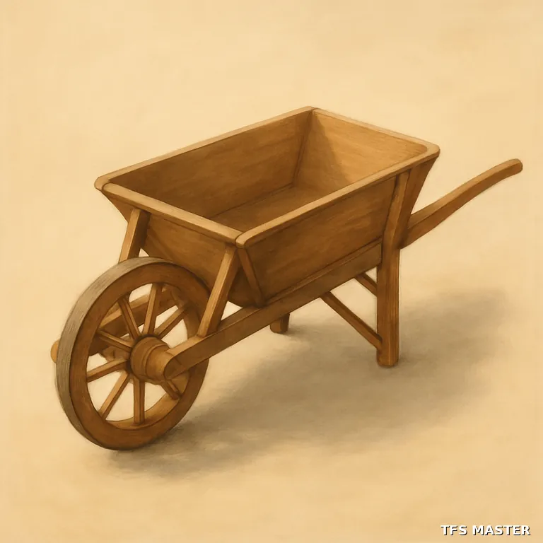 la brouette — illustration