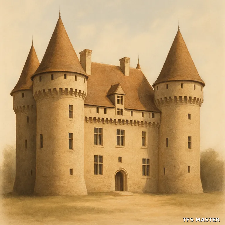 le château — illustration