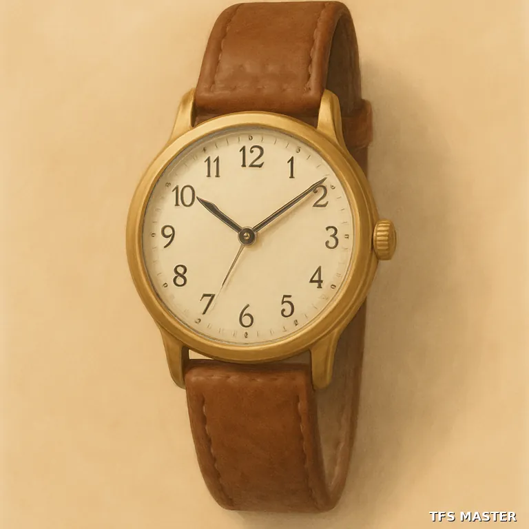 la montre — illustration