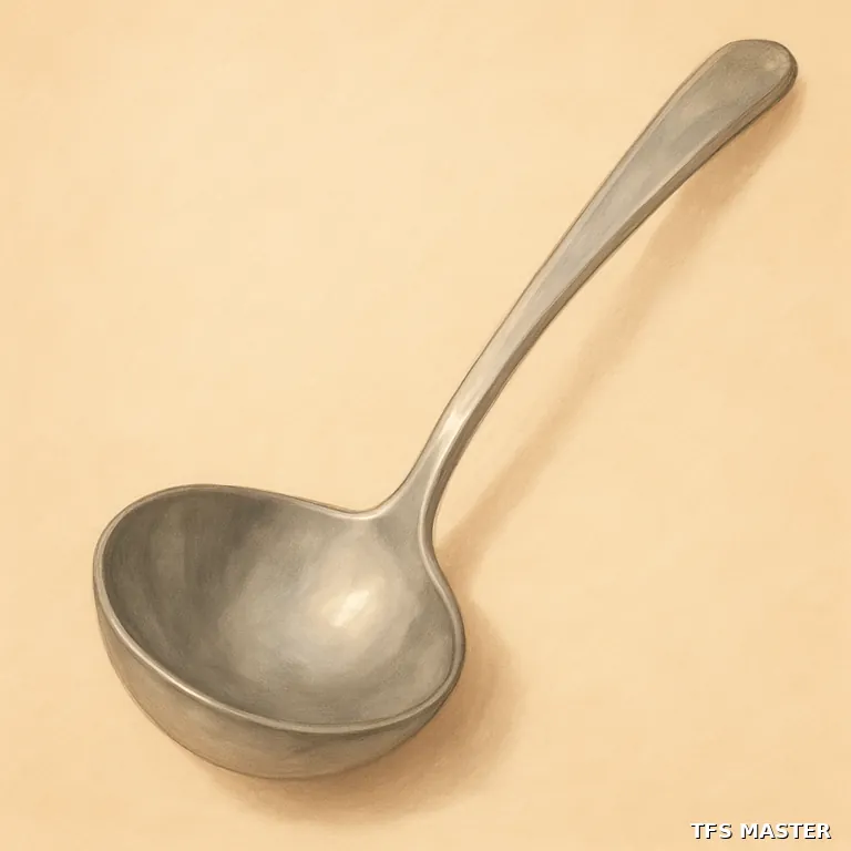 la louche — illustration
