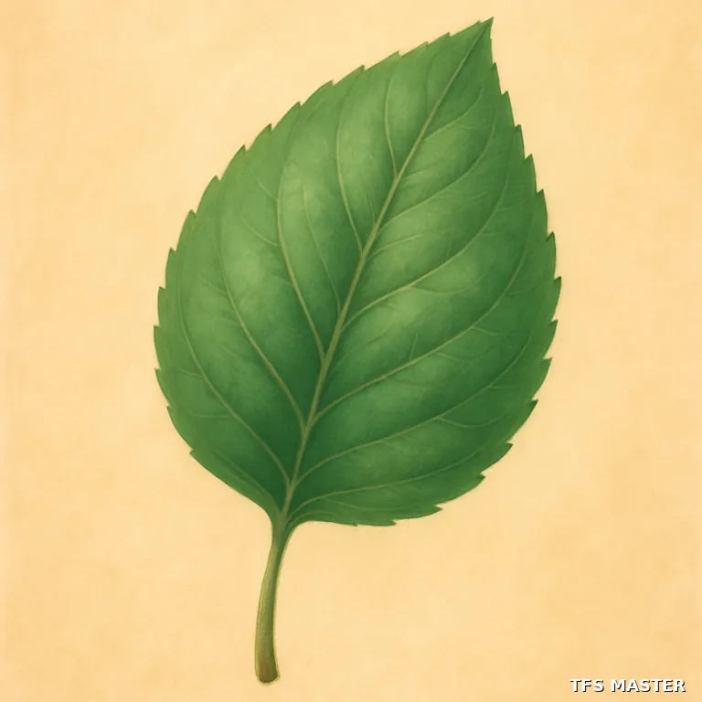 la feuille — illustration