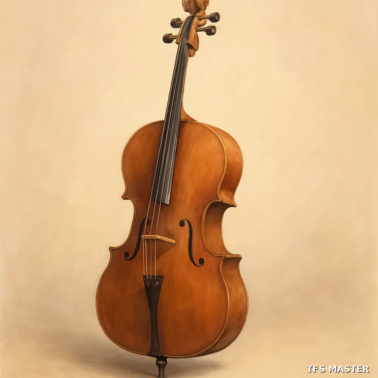 le violoncelle — illustration