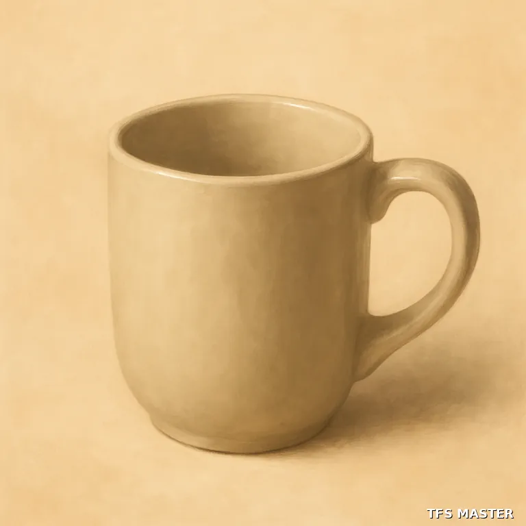 la tasse — illustration