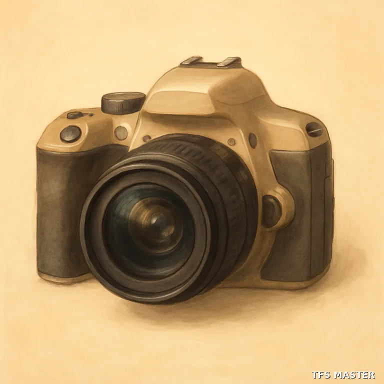 l'appareil photo — illustration