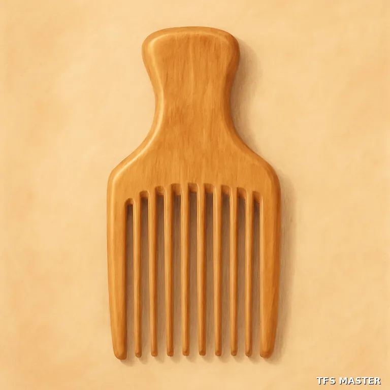 le peigne — illustration