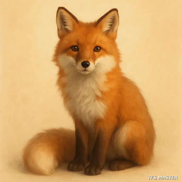 le renard — illustration