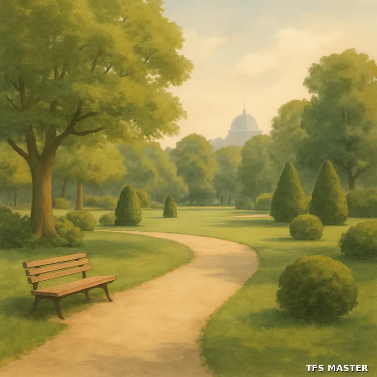 le parc — illustration