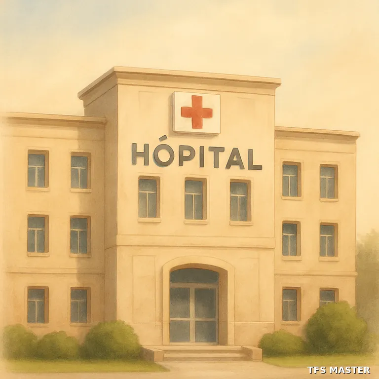 l'hôpital — illustration